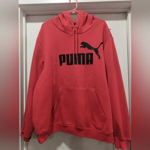 Red PUMA Men's Red Hoodie Size 3X